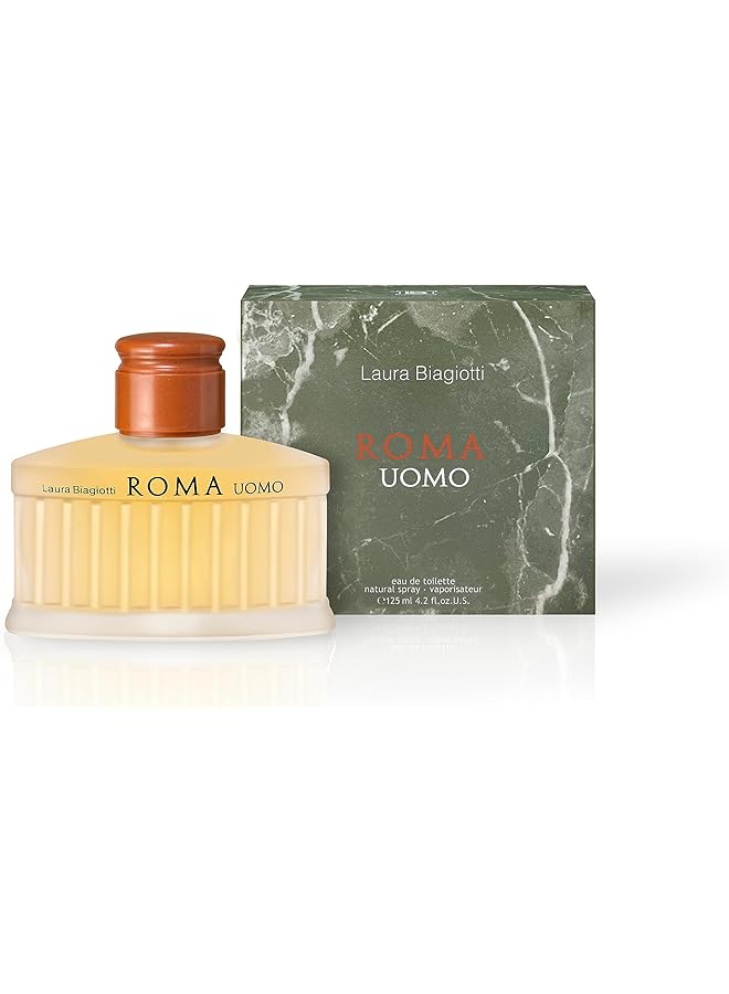 لورا بياغوتي روما أومو أو دو تواليت 200 مل 200 مل أو دي تواليت بخاخ أبيض - Image 1