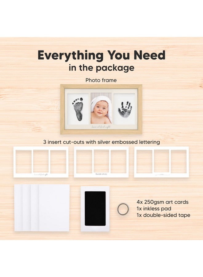 KeaBabies Inkless Baby Hand And Footprint Kit - Ink Pad for Baby Hand and Footprints,Dog Paw Print Kit,Dog Nose Print Kit,Clean Touch Newborn Print Kit,Baby Registry,Baby Shower Gifts,Girls,Boys (Ash Wood) - Image 5