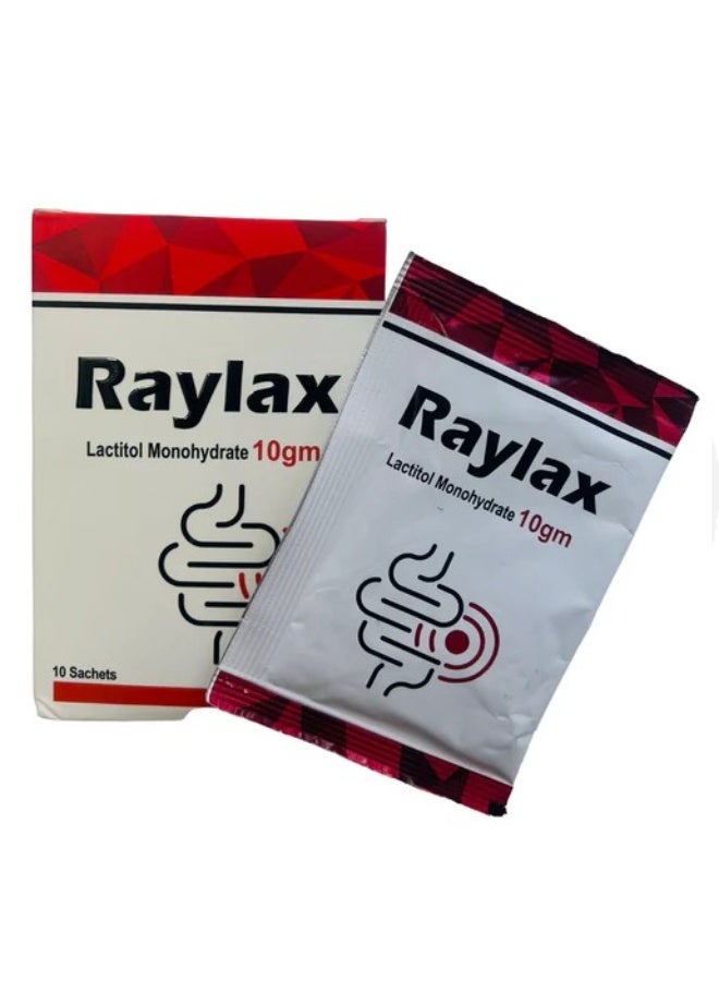 Raylax Macrogol Laxative Constipation Relief Sachets 10g 10s