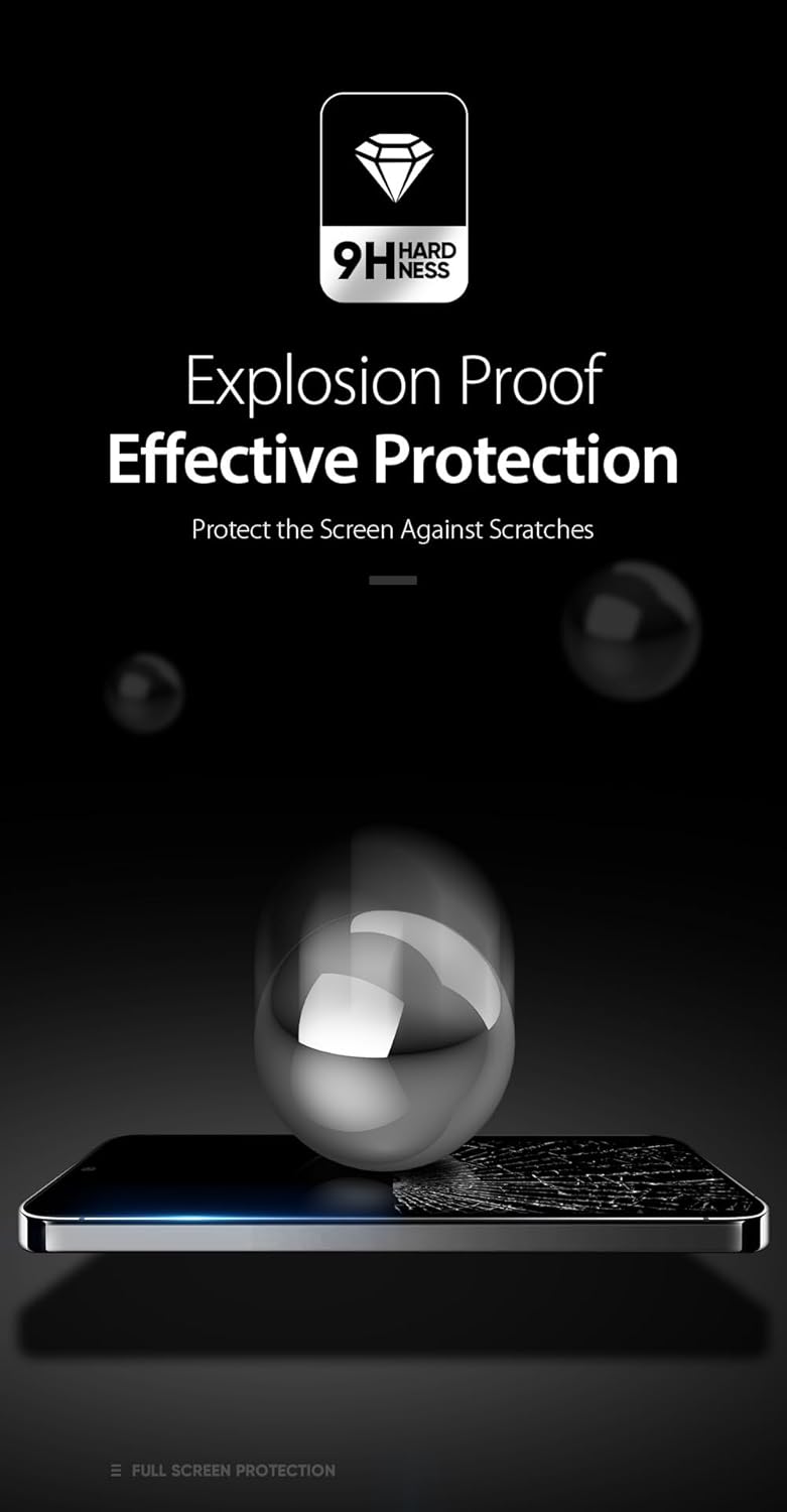 XTRENGTH Advanced HD+ Tempered Glass Screen Protector Designed for Samsung Galaxy M15 / F15 5G - Edge to Edge Full Screen Coverage with Easy Installation Kit (Anti-Scratch) - Image 2