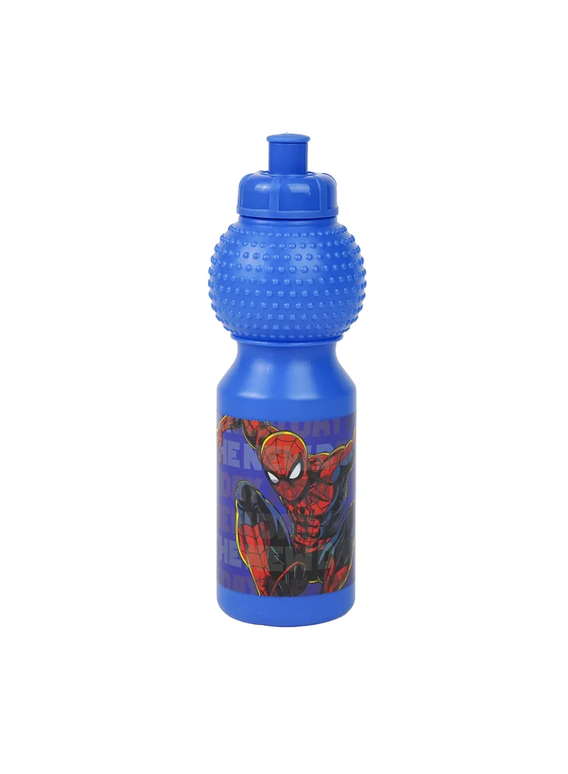 Marvel Blue & Red Marvel Spider-Man Toddler 3-in-1 Trolley School Set 13" | Rolling Backpack, Lunch Box & Water Bottle | Boys School Bag for Men | Best Price UAE
