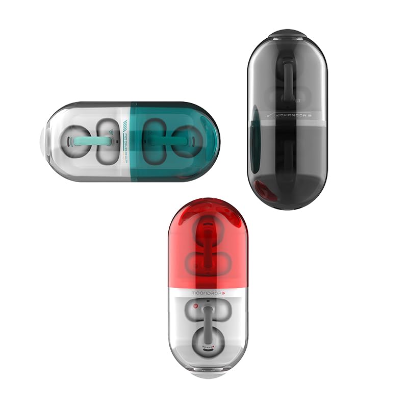 Moondrop Pill Open Ear Headphones OWS Hanging Earphones IPX4 Ear Clip Wireless Earbuds (Green) - Image 4
