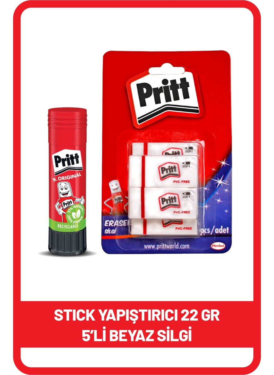 Stick 22 gr Shrink + White Eraser 5 Blister - pzsku/Z3FFF48C4532981D5FD5FZ/45/_/1737231324/f7fefb12-6810-487c-9fc9-f42411c23cd6