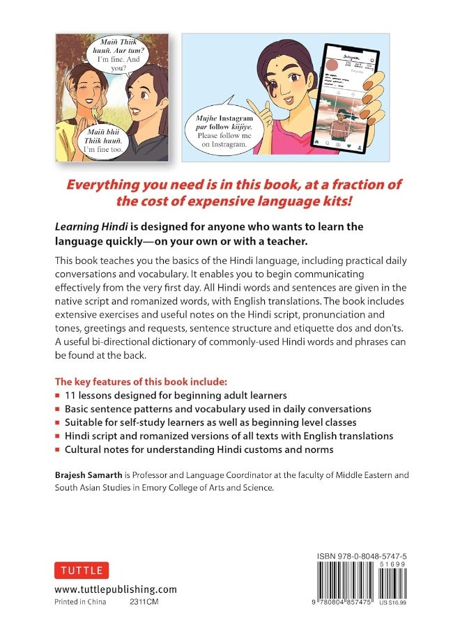 Learning Hindi : Speak, Read and Write Hindi with Manga Comics! a Language Guide for Self-Study (Free Online Audio & Flash Cards) - Image 2