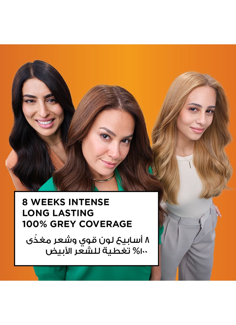 غارنييه صبغة شعر كولور ناتشورالز - بني ذهبي فاتح - رقم 5.3 - Image 2