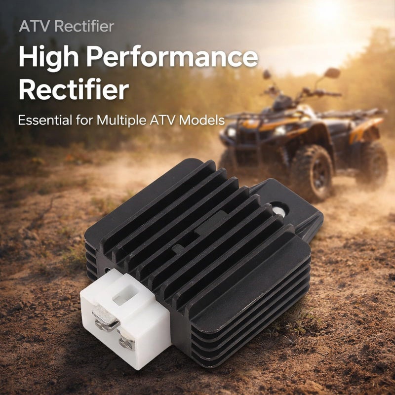 Voltage Regulator Rectifier 12V 4 Pin for 90cc to 200cc ATV Heavy Duty Metal - Image 3