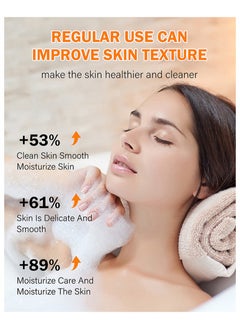 MOOYAM Tretinoin Dark Spot Removing Soap, Face and Body Turmeric Soap, Deep Cleaning，Brightening Skin Turmeric Soap for Acne and Dark Spots, Hand Acne Facial Turmeric Kojic Acid Soap Bar，2 Bars/Box  - Image 3