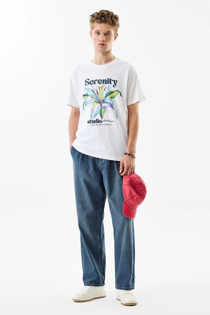 SNITCH Baggy Fit Blue Jeans