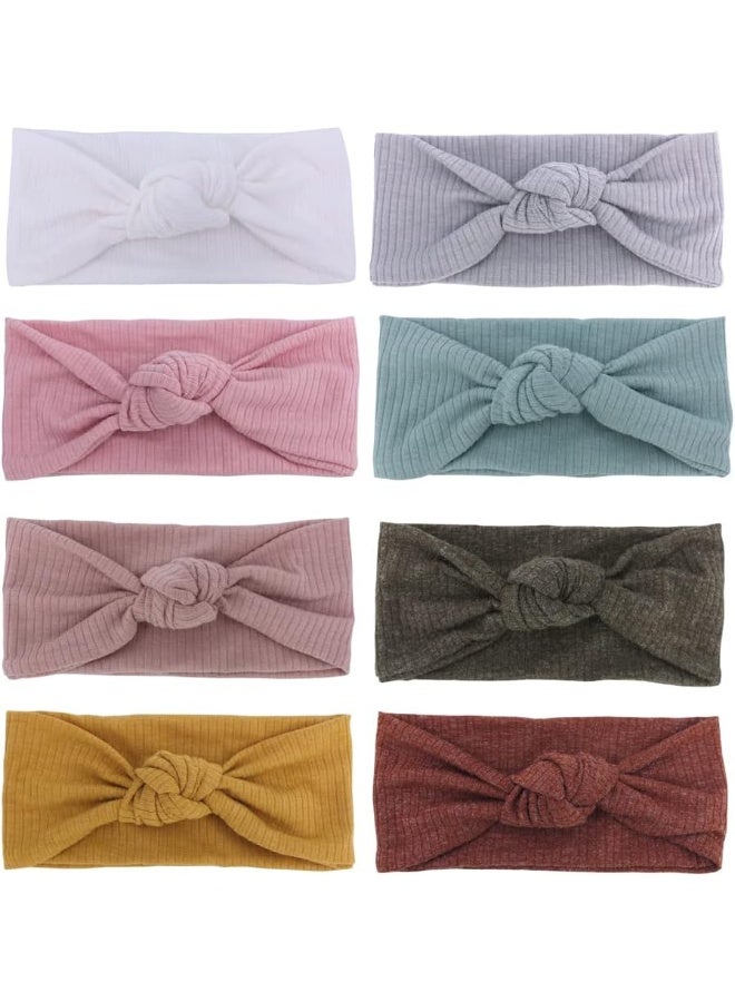Sugarmelon Baby Headbands Stretchy Hairbands Hair Bow Elastics for Baby Girls Newborn Toddlers Infant Kids - Image 1