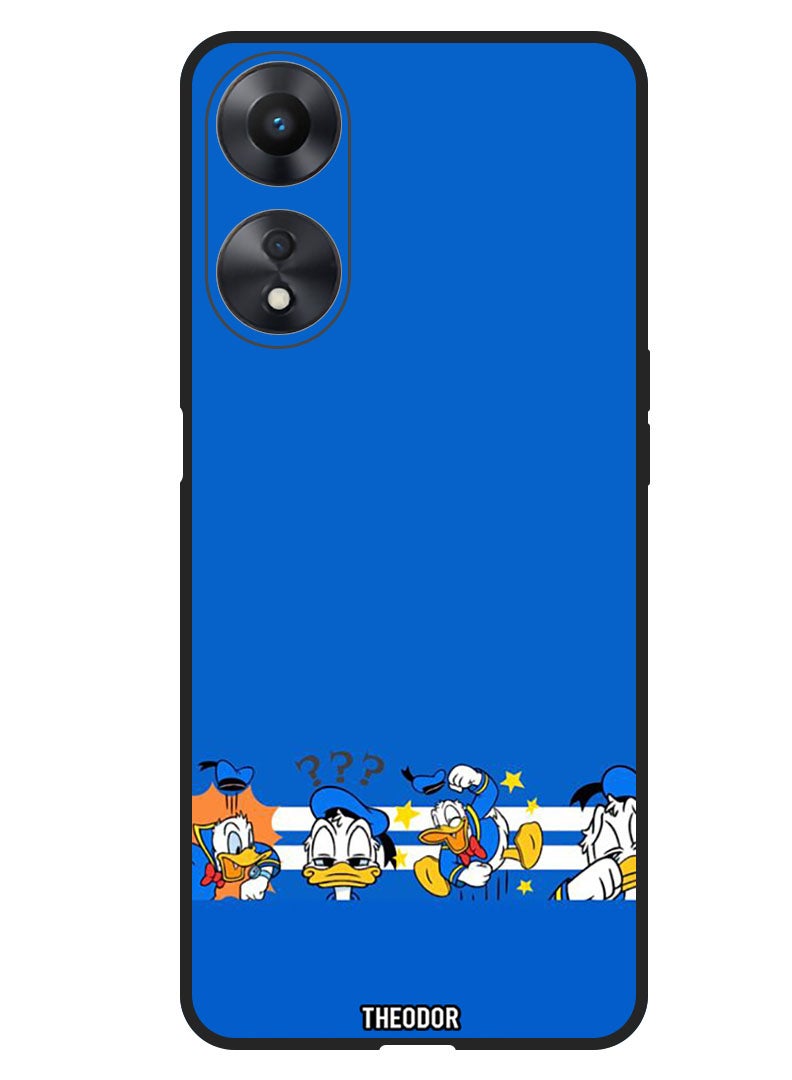 Theodor Protective Case Anti Scratch Shock Proof Bumper Cover For Oppo F23 5G Donald - Image 1