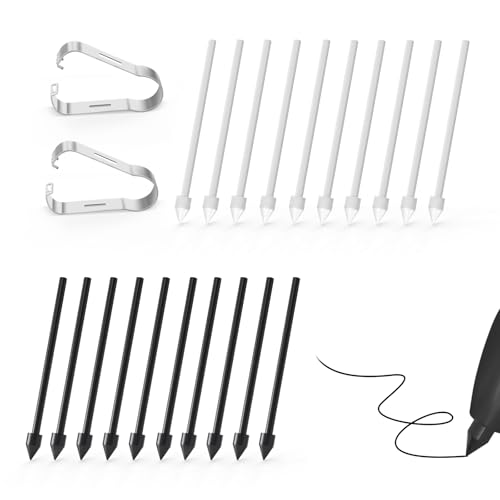 SSSÂ·GRGB SSSGRGB 20 PCS TipsNibs Replacement for Samsung Galaxy Tab S9S9FES9 Ultra S8S8S8 Ultra S7S7S7 FE S6S6 Lite Note1010 Plus10 Lite Note 20S21S22S23S24 Ultra S PenKindle Scribe Pen - Image 1