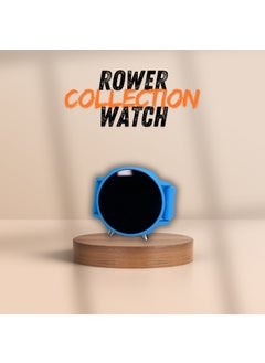 ROWER Women's and Men's Silicone Strap Water Resistant Wristwatch  - Image 2