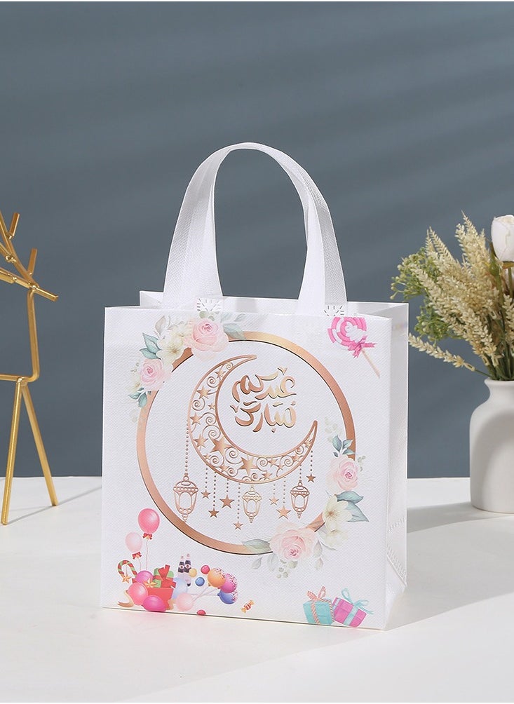 LKTOCAFT - 4 Pieces Gift Bags for Holidays and Festive Day, Party Bags with Handles for Candy Desserts and Jewelry Gifts, Party Favor Bags and Party Supplies,Medium Size - Image 1
