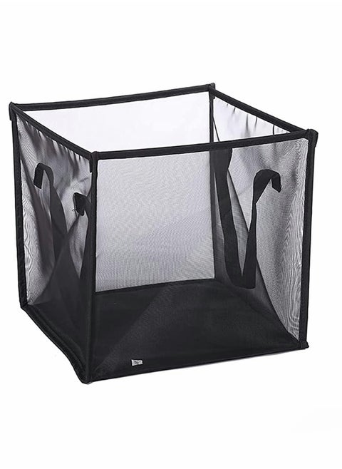 Popup Laundry Hamper, 1 Pcs Collapsible Mesh Laundry Baskets with Handles, Foldable Clothes Hamper, Easy to Open, Portable for Laundry Storage, Kids Toy, College Dorm or Travel
