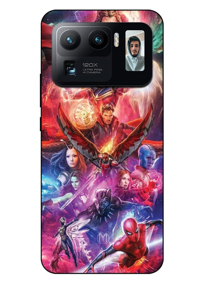 EYE CATCH Printed Protective Case Cover For Xiaomi Mi 11 Ultra -  Marvel Logo