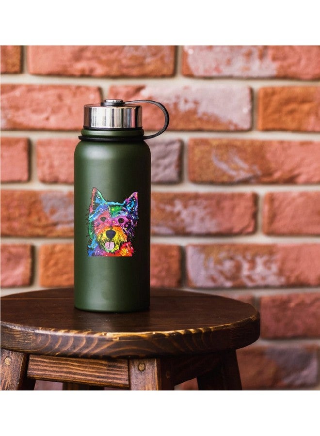 Enjoy it Westie Bumper Sticker Featuring The Artwork Of Dean Russo Outdoor Rated Vinyl Sticker Decals For Windows Bumpers Laptops Or Crafts 2 Pieces - Image 5