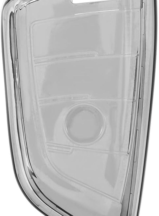 Transparent TPU Key Fob Cover Clear Protective Case for Luxury Car Keys Easy to Clean - Image 1