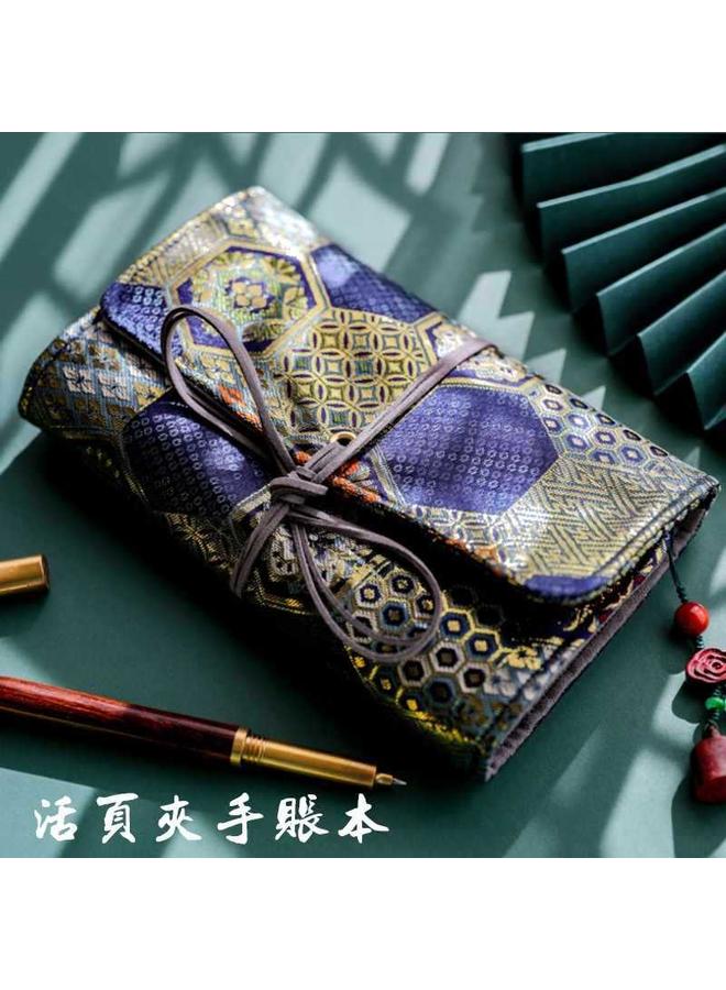 Bluejw Hand-made, Loose-leaf Hand Account Book Suit Girl Cute Online Red Hand Account Book Simple Diary Book Retro Japanese Ancient - Image 1