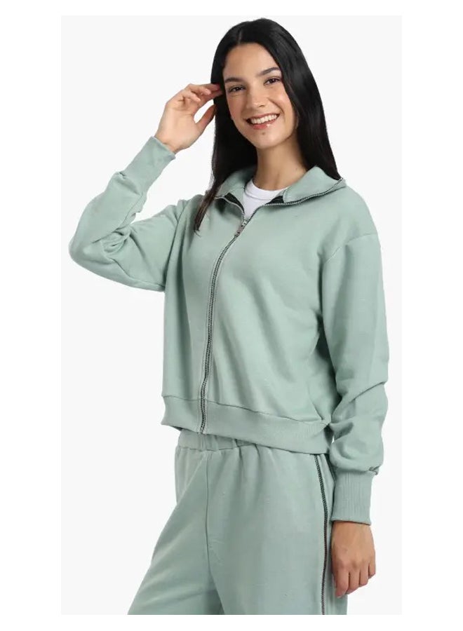 Carina Plain Lounge Jacket - Image 4