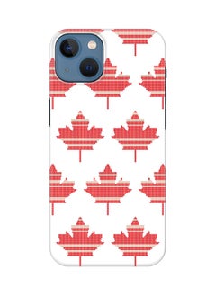 Stylizedd Case for Apple iPhone 14 Slim Snap Classic Series Mobile Cover Hard PC Shield Matte Finish Print - Maple Mitten 