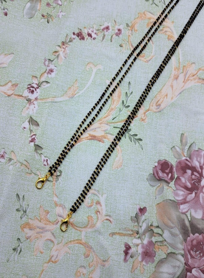سلسلة Swaroop Designer Mangalsutra فقط Mangalsutra بدون قلادة سلسلة 24 بوصة - Image 2