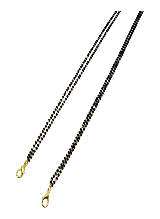 سلسلة Swaroop Designer Mangalsutra فقط Mangalsutra بدون قلادة سلسلة 24 بوصة - Image 1