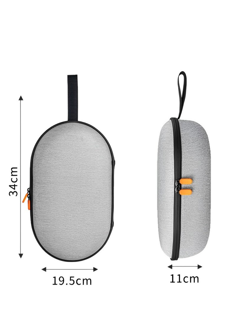 Skycare - Hard Carrying Case for Apple Vision Pro, Travel Protective and Portable Storage Bag with Scratch Resistant and Shockproof Design, Vision Pro Accessories, Gray - Image 1