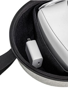 Skycare Hard Carrying Case for Apple Vision Pro, Travel Protective and Portable Storage Bag with Scratch Resistant and Shockproof Design, Vision Pro Accessories, Gray  - Image 5