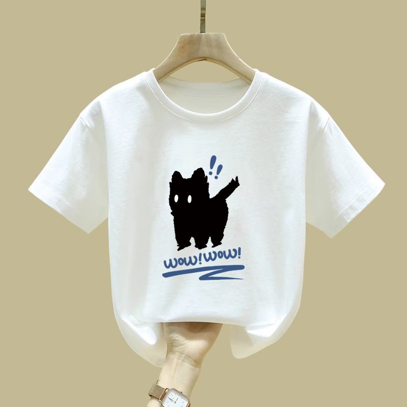 2506# Children'S Clothing Boys And Girls Short Sleeve T-Shirt Children'S Summer Jacket 2025 Boys Cotton Half Sleeve - Image 2