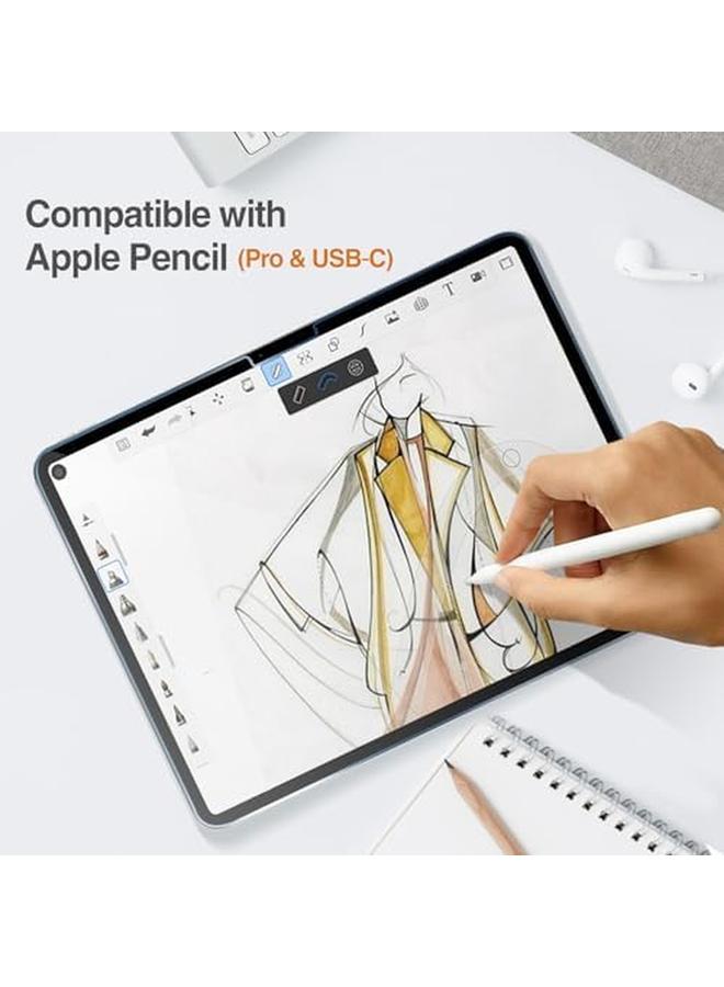 Procases 2 Pack Screen Protector For Ipad Pro 11 Inch M4 2024 With 2 Camera Lens Protectors Hd Clear Tempered Glass Film For Ipad Pro 11” 5Th Gen 2024 2Clear - Image 5