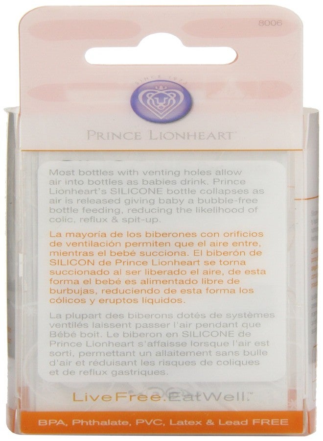 Prince Lionheart 2 Pack Silicone Nipples, Fast Flow - Image 3