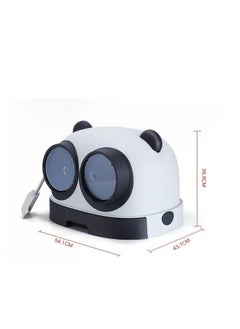 Generic Panda Cat Litter Box with Drawer (WhitexBlack)  - Image 2