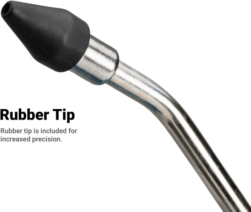 Capri Tools 21072 5-in Air Blow Gun with Rubber Tip, Blue - Image 2