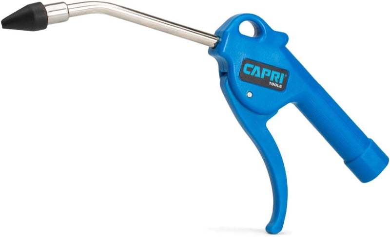 Capri Tools 21072 5-in Air Blow Gun with Rubber Tip, Blue - Image 1