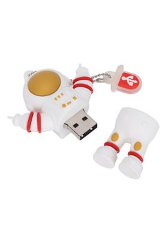 Thoraya Astronaut Cute Cartoon USB Flash Drive Spaceman Silicone USB Flash Drive Personalized Creative Doll Gift USB Flash Drive Astronaut-Victory 16GB  - Image 4