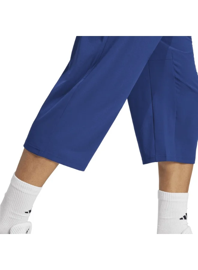 adidas بنطلون رجالي أساسي 3/4 منسوج