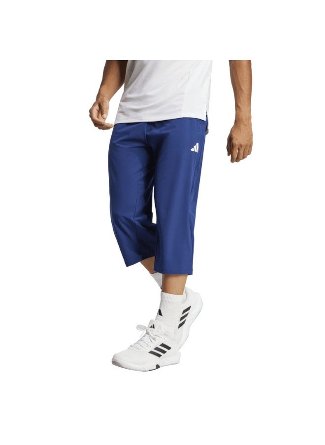 Adidas adidas TR-ES 3/4 PANT Blue Training PANTS for Men - XS  - Image 3