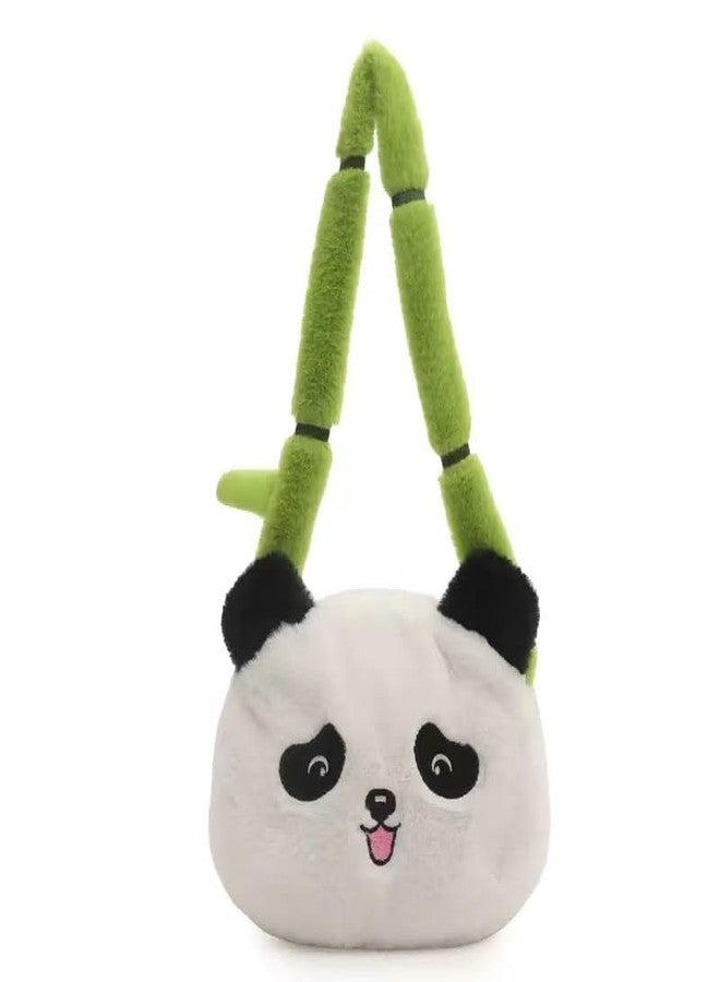 Ueeksry Adorable Panda Plush Shoulder Bag - Kawaii Animal Shape Handbag Crossbody Bag, Novelty Purse Wallet Messenger Bag - Image 1