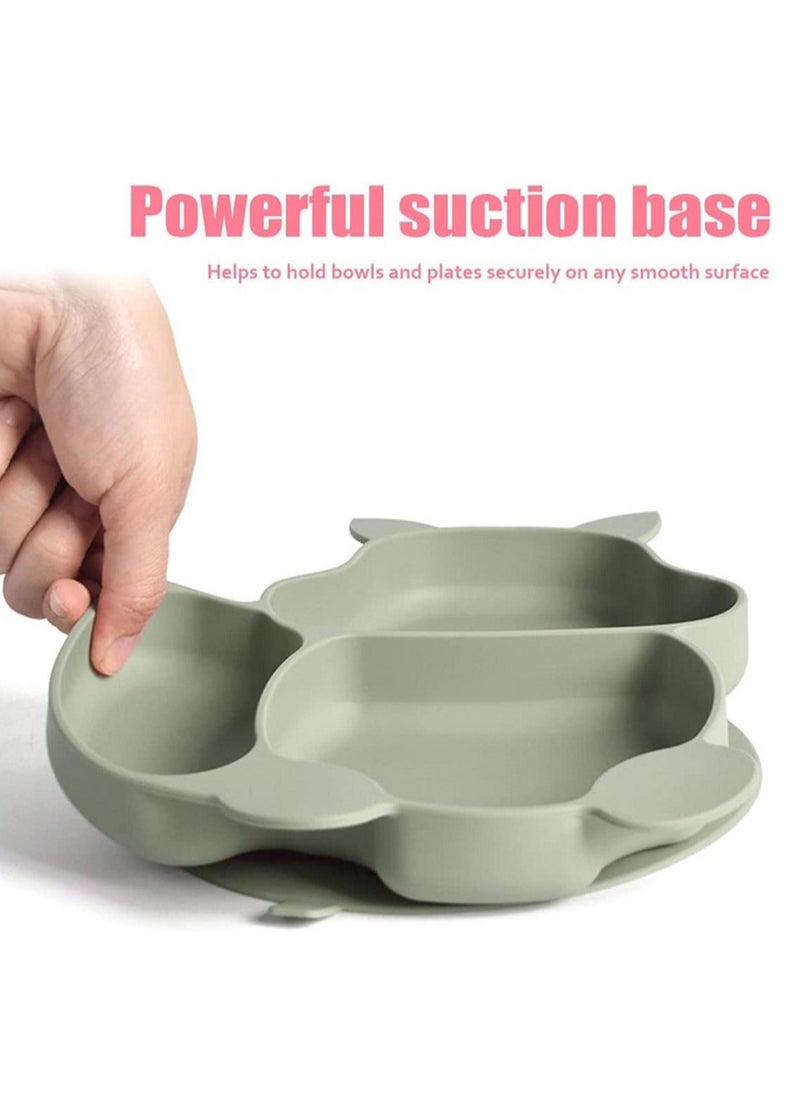Silicone Baby Feeding Set, 9 Piece Baby Led Weaning Supplies, Baby Toddler Bib Cup Divided Plate, Baby Eating Utensils - pzsku/Z4000C0E05FB17BADB9C0Z/45/_/1707393417/d0aa3530-b6f4-4520-ba69-666af4630341