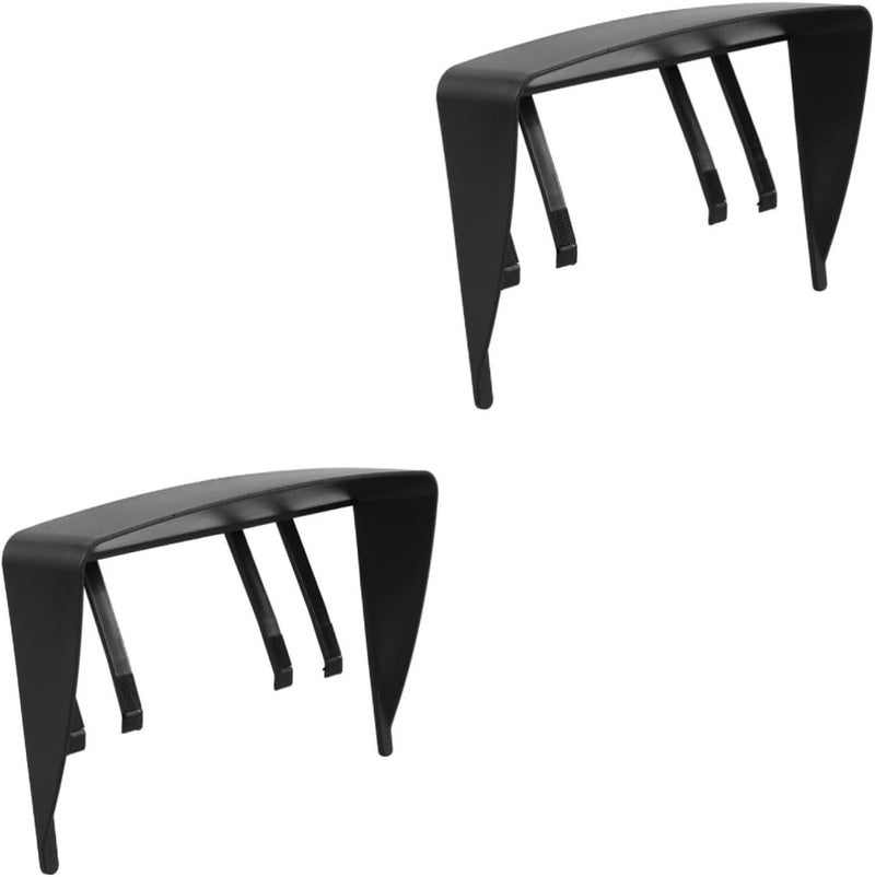 2 Pack Car Sun Shade Cover Blocks Sunlight Protects Navigation Screen - Image 1