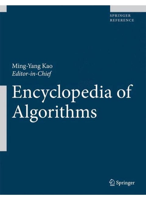 Encyclopedia of Algorithms  Springer Reference   Ed   1