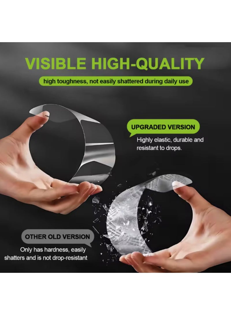 Tempered Glass Screen Protector for iPhone 17 Pro Max 6.9 inch with Dust Free Easy Application - Ultra Clear, Scratch Resistant, and HD Clear Screen Guard(Clear with Black Edges) - Image 5