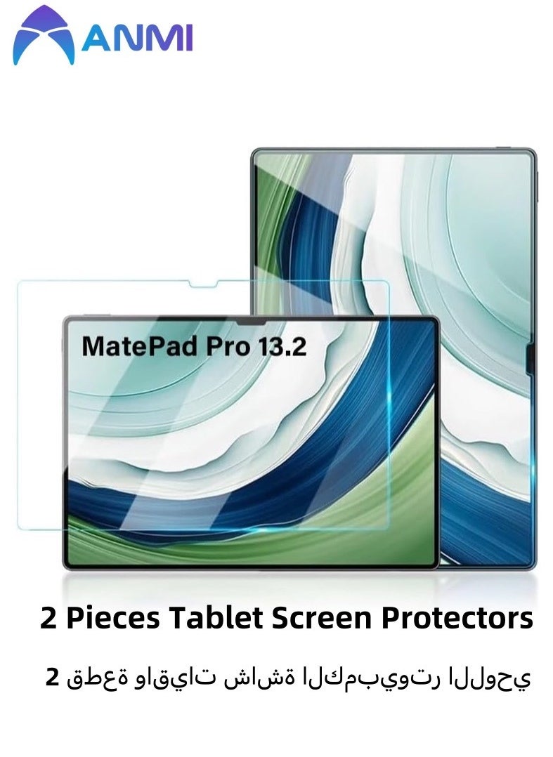 Anmi 2 Pieces Tablet Screen Protectors , Compatible With Huawei MatePad Pro 13.2 Inch  - Image 1