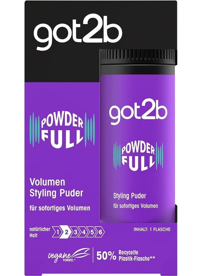 Schwarzkopf got2b Powder'ful Vol Style Powder 10g (2x Pack) - Image 2