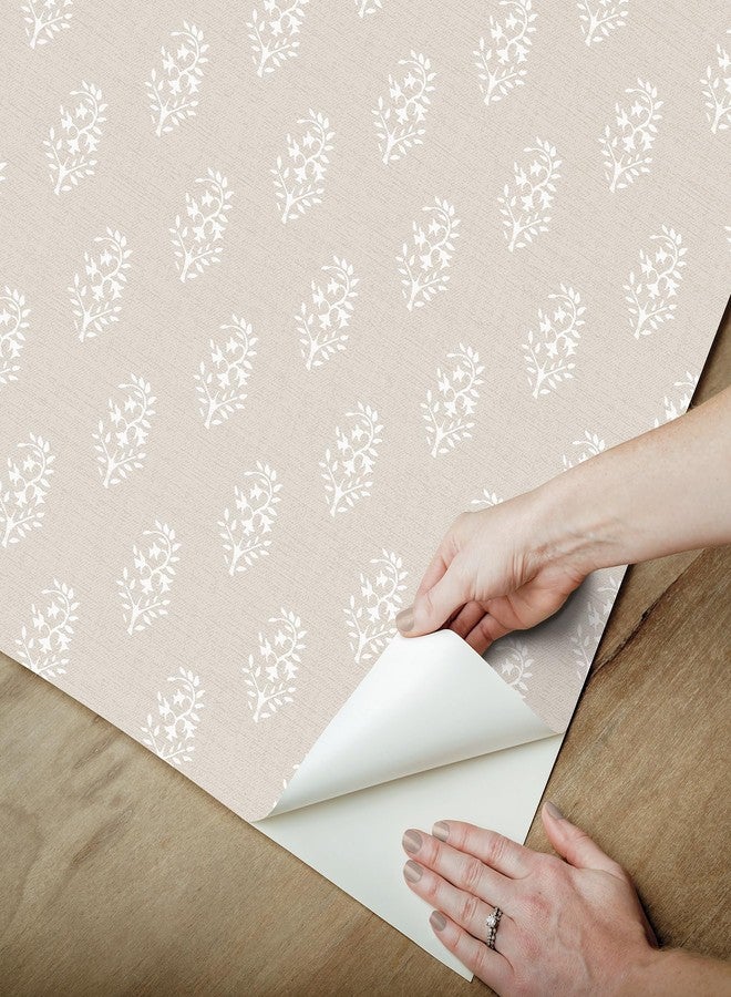 NuWallpaper Nabela Noor Home Safia Sand Peel and Stick Wallpaper, NNS6513 - Image 5