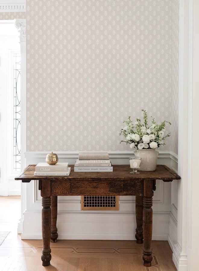NuWallpaper Nabela Noor Home Safia Sand Peel and Stick Wallpaper, NNS6513 - Image 3