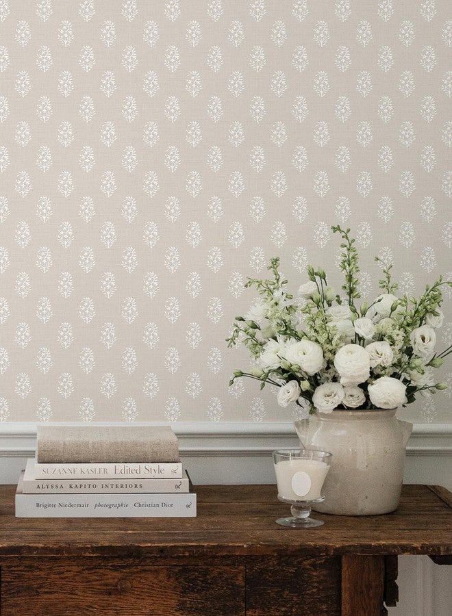 NuWallpaper Nabela Noor Home Safia Sand Peel and Stick Wallpaper, NNS6513 - Image 4