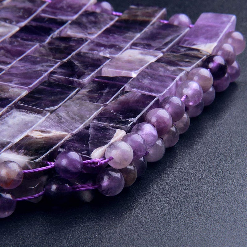 TGS Gems قناع النوم من حجر اليشم الطبيعي، قناع العين من الأميثيست، قناع العين الحجري المضاد للشيخوخة للاستخدام الساخن أو البارد - Image 4