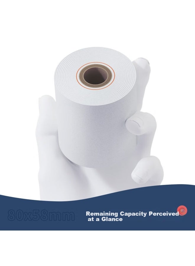 Deli Model 28m*50 Rolls Rhine Thermal Receipt Paper, Jd Takeout Supermarket Printing Receipt Paper 3204 - Image 3