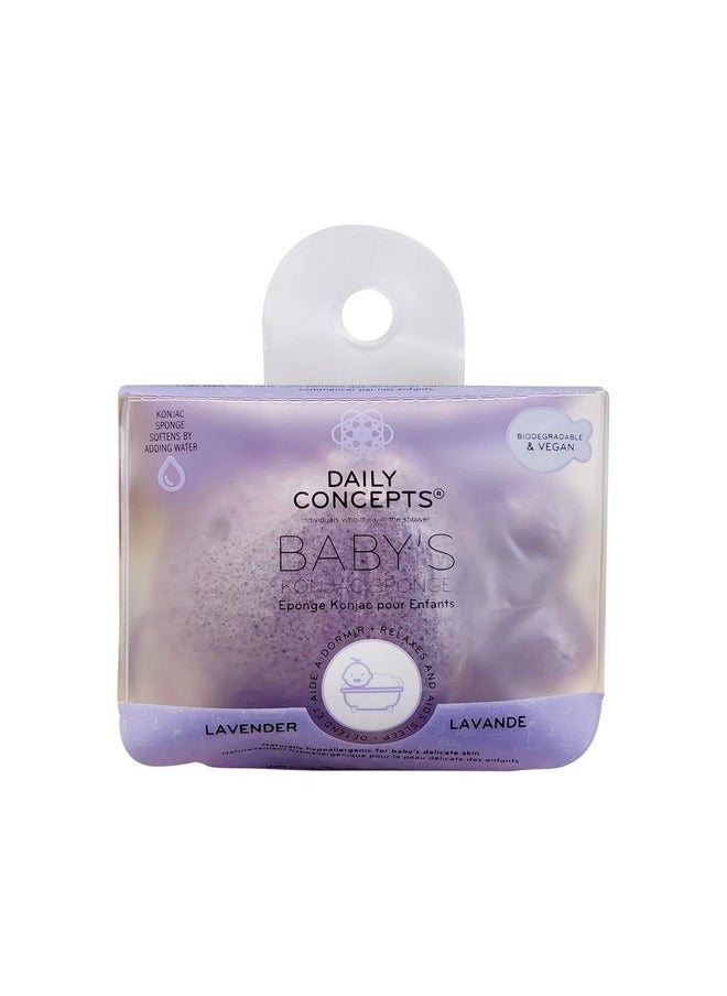 Daily Concepts Aily Concepts Your Baby Konjac Lavender  - Image 3